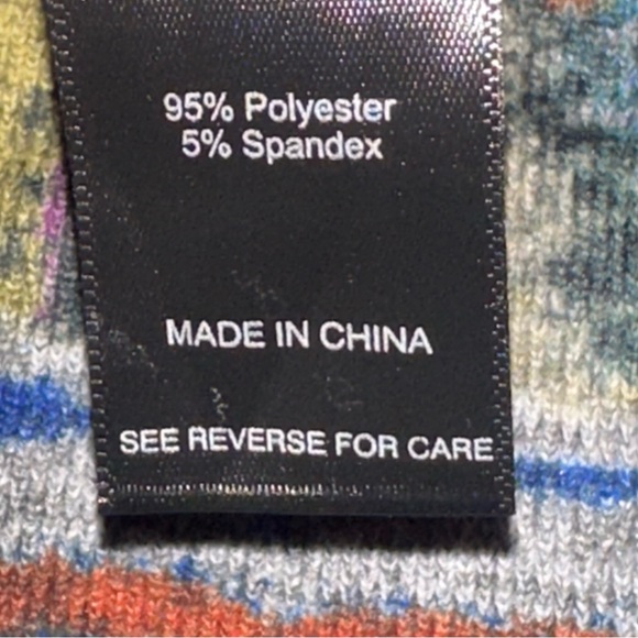 Ali Miles Lagenlook Artsy Abstract Art Knit Wire Collar Jacket XL - Picture 7 of 12